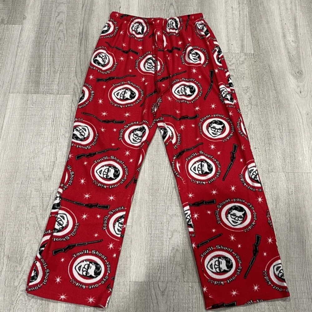A Christmas Story You'll Shoot Your Eye Out! Long PJ Pants Size XL Womens